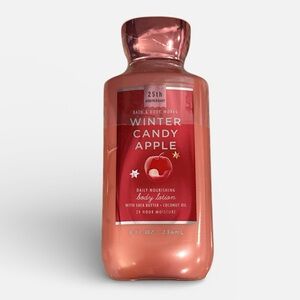 Bath & Body Works Winter Candy Apple Moisturizing Lotion - Red
